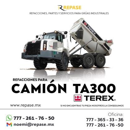 REFACCIONES Y PARTES PARA CAMIÓN TEREX TR70