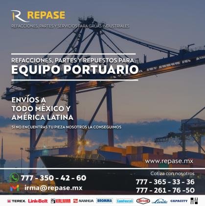 REFACCIONES Y PARTES PARA EQUIPO PORTUARIO