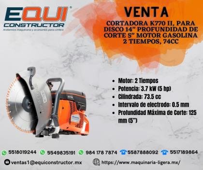 Venta Cortadora K770 II, para Disco 14