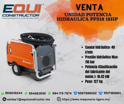 Venta Unidad Potencia Hidráulica PP518 en Querétaro