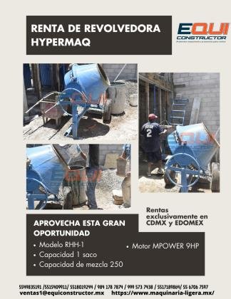 RENTA DE REVOLVEDORA HYPERMAQ