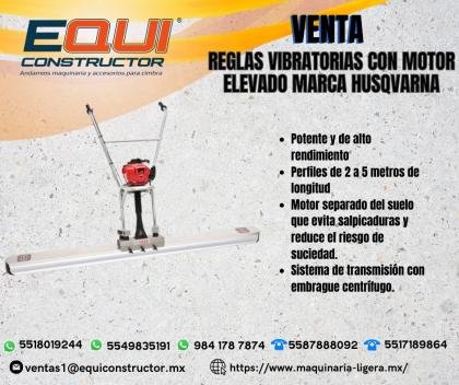 Venta De Regla Vibratoria Con Motor