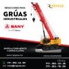 Refacciones y partes para grúas industriales SANY