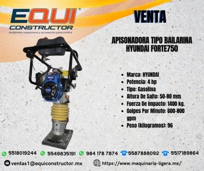 APISONADORA TIPO BAILARINA HYPERMAQ FORTE 750