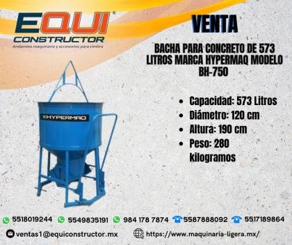 BACHA PARA CONCRETO HYPERMAQ MODELO BH-750