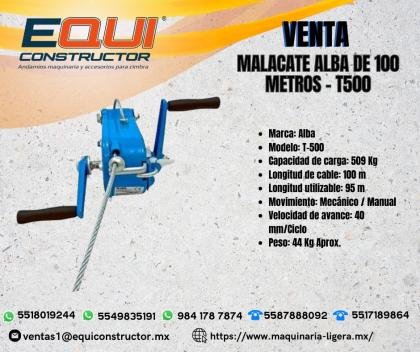 MALACATE ALBA 100 METROS-T500