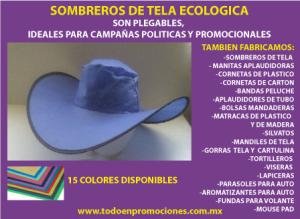 Sombreros Tipo Vaquero Publicitarios para Campañas.