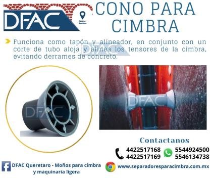 DFAC conos para cimbra