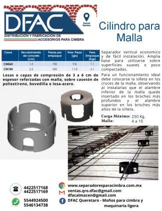 El cilindro para malla