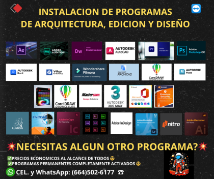 INSTALACION DE PROGRAMAS MERIDA