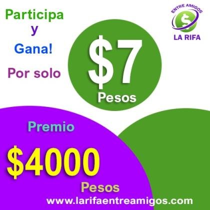 Anímate a participar gánate 4000 pesos
