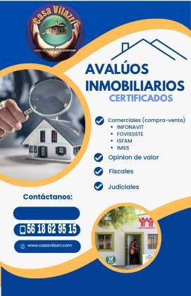 AVALUOS INMOBILIARIOS CERTIFICADOS