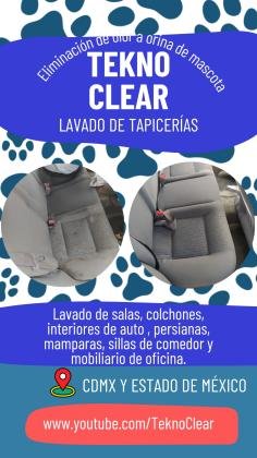 Nezahualcóyotl TeknoClear lavado de colchones y salas