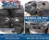 BANDA DE PVC OJILLADA