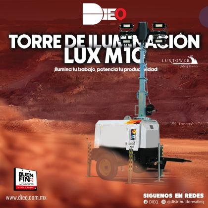 TORRE DE ILUMINACION LUX M10