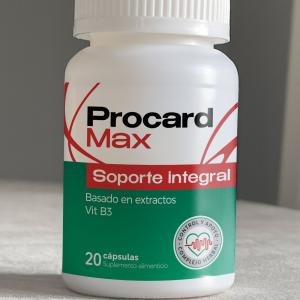 PROCARD MAX — solución natural para el control de la presión arterial y la salud del corazón