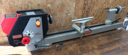 Torno Craftsman Professional Variable Speed Wood Lathe 351.217150