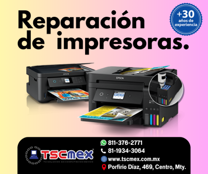 Reparación de impresoras.