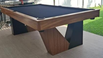 MESA DE BILLAR, PATAS EN V