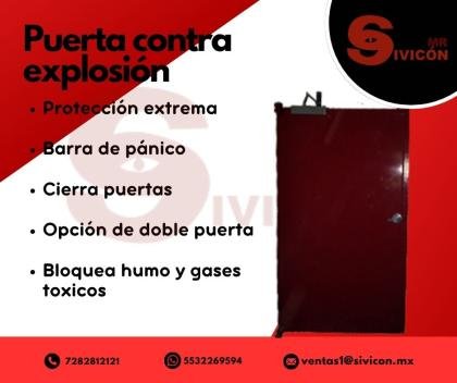 PUERTAS CONTRA EXPLOSIÓN E INCENDIOS – DURANGO