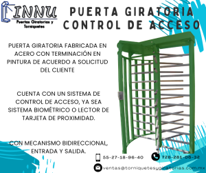 ????????GIRATORIA CON CONTROL DE ACCESO????????