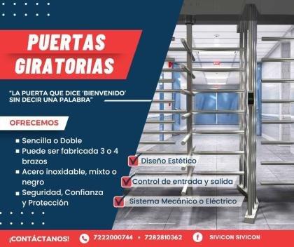 Puertas Giratorias