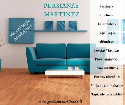 Venta de Persianas,Piso Laminados,Enrrollables y Alfombras en CDMX