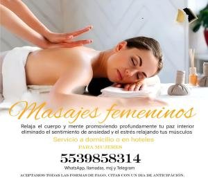 Masajes tántricos para damas a domicilio.
